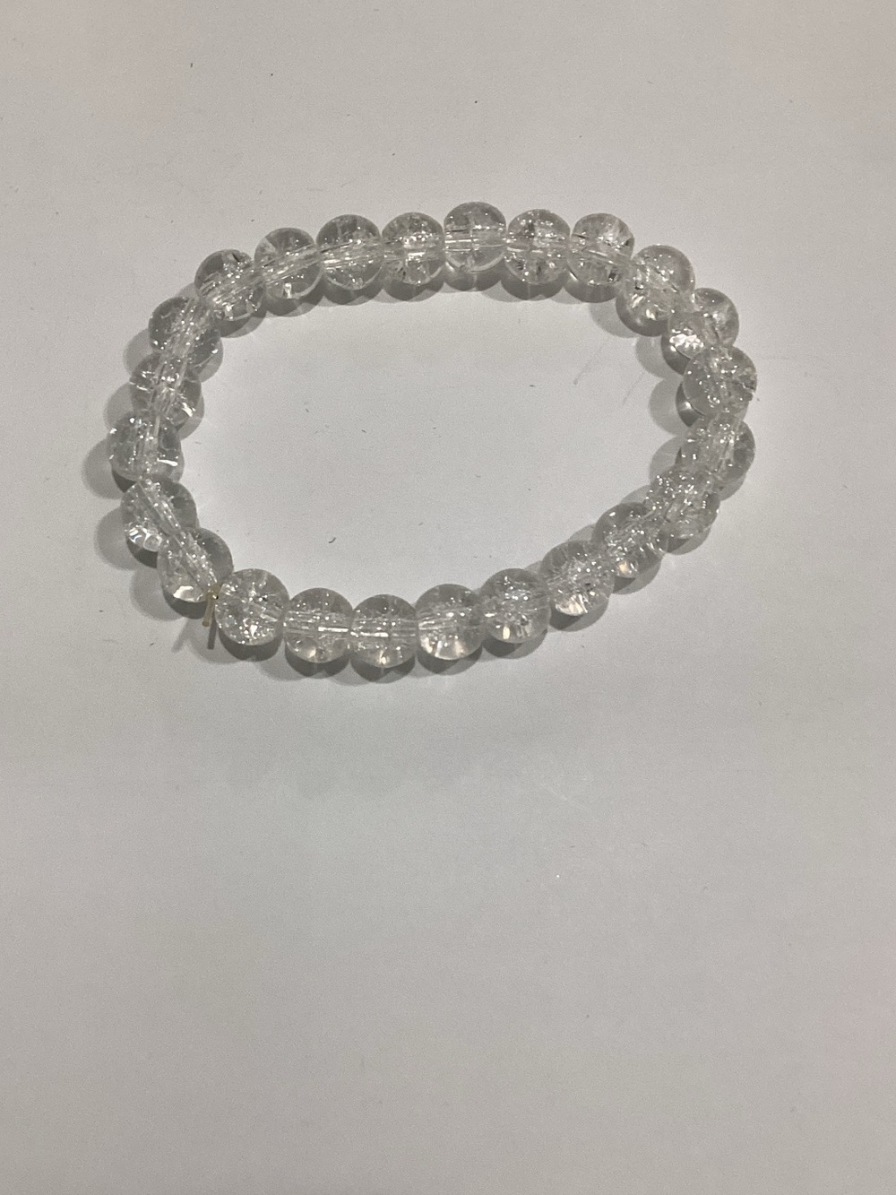 Fashion Jewelry Clear‎ Crystal Bead Stretch Bracelet